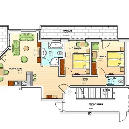 Appartement A Casa Residenz