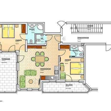 A Casa Residenz Appartement Sölden